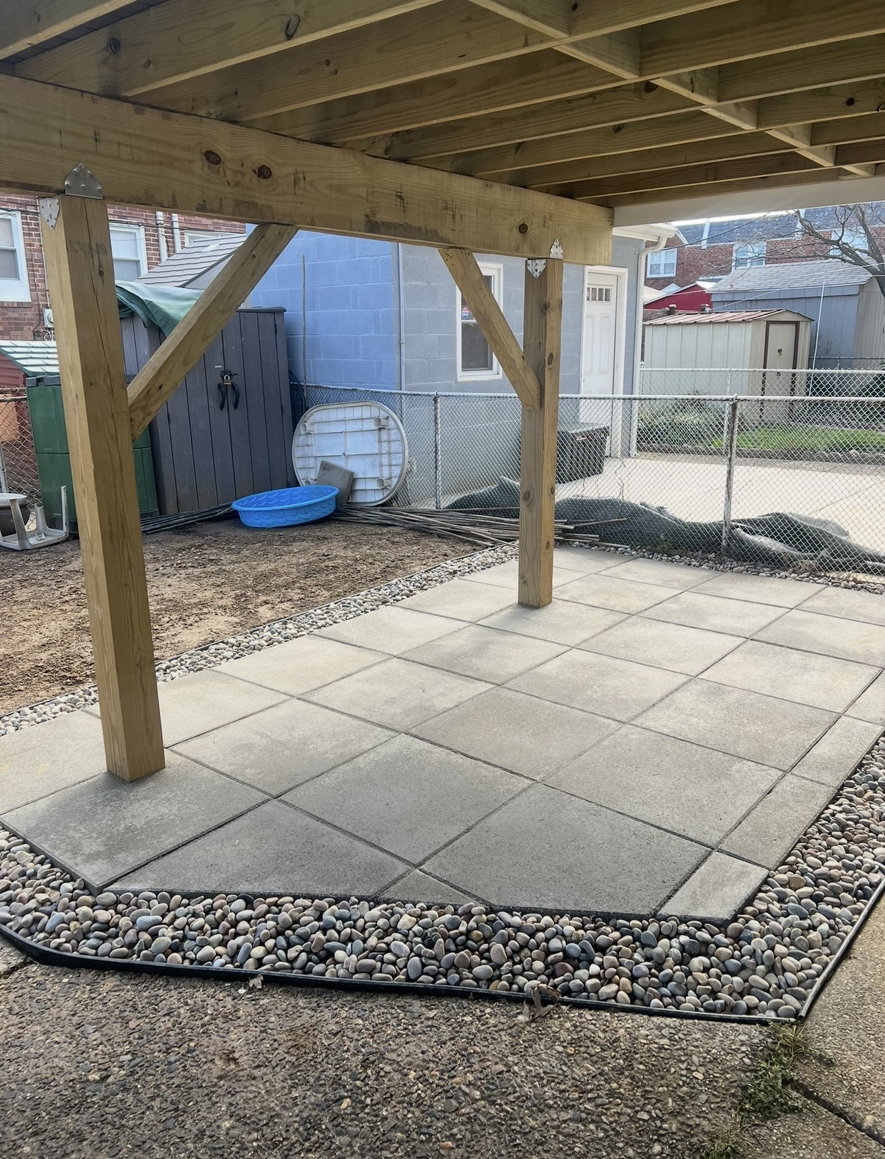 Paver Patio Installation
